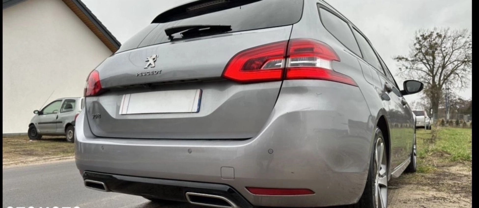 Peugeot 308 cena 33900 przebieg: 65220, rok produkcji 2019 z Konin małe 254